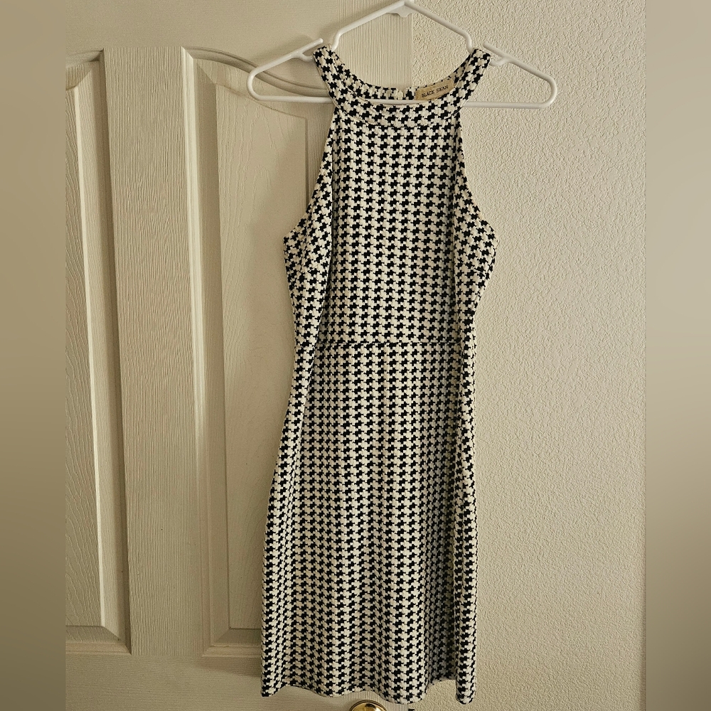 Houndstooth Dress